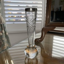 Antique Glass Posy Vase with