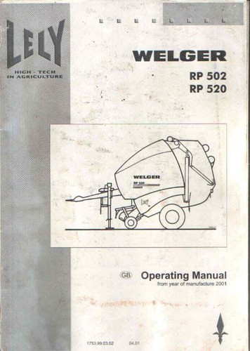 Lely welger round baler - lely,