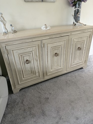 Large designer cream sideboard - large,