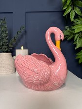 Pink Swan Bird Planter Storage Ornament | Kitchen Accessories Home Decor | Uniqu