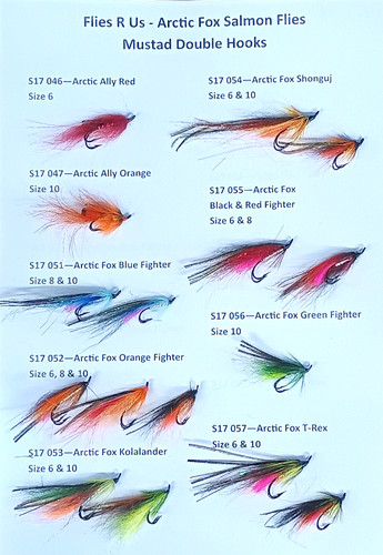 Flies arctic fox salmon - flies-r-us,