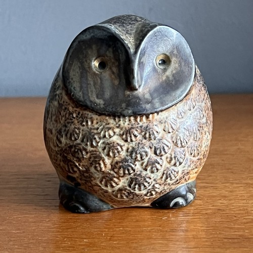 Vintage pottery owl ornament - vintage,