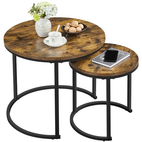 Nesting coffee tables set - tables,