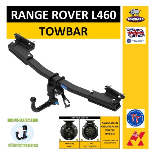 Detachable towbar range - towbar, rover