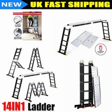 5.7M Multi-Purpose Combination Ladder Aluminium Work platfowork platform 150kg