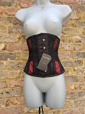 Corset Story Black Red Lace