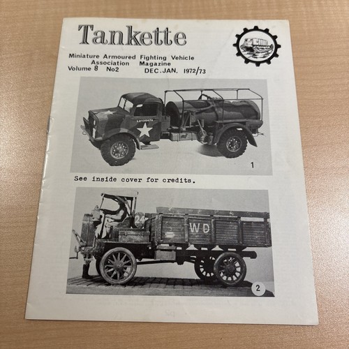 1972 tankette miniature - 1972,