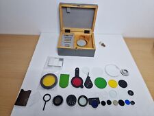 Zeiss microscope Lambda filter / Opton polarizer/ Reticle crosshair...