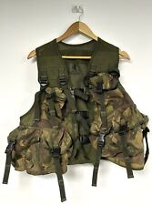 British Military Issue PLC Woodland DPM Camouflage Webbing Tactical Assault Vest