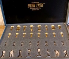 STAR TREK FRANKLIN MINT TRI