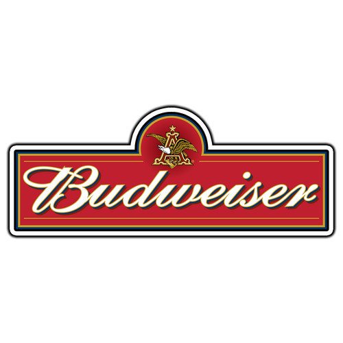 Budweiser logo sticker - #4,