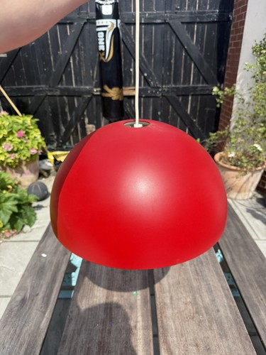Ikea 365 brasa red metal - brasa, dome