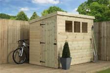 Empire 2500 Pent Wooden Garden Shed 8X5 8ft x 5ft SHIPLAP T & G Pressure treated