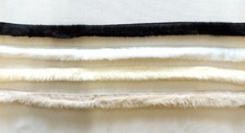 Faux Fur Ribbon Edge Trim for