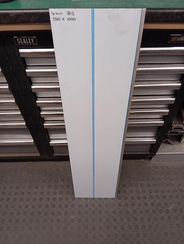 4mm thick stainless - 4mm, 316