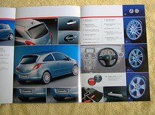 Vauxhall Corsa D Irmscher Brochure 2006 Models 3 & 5 door models