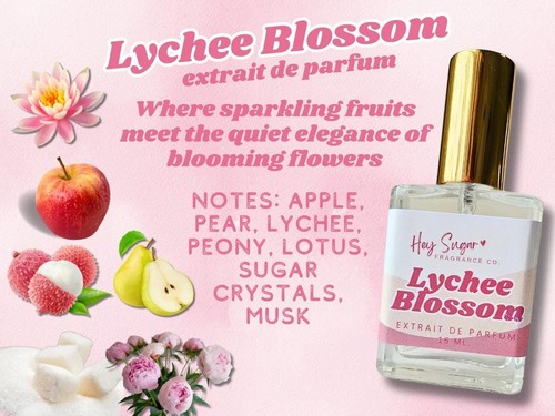 Lychee blossom perfume mist - lychee,