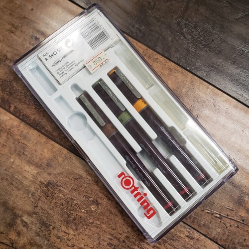 Rotring rapidograph pen set - rotring, 3