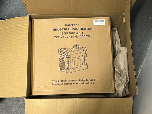 Dahtec industrial fan - , heater