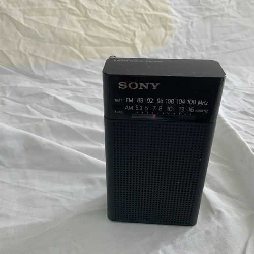 Sony icf p26 portable - fm, am