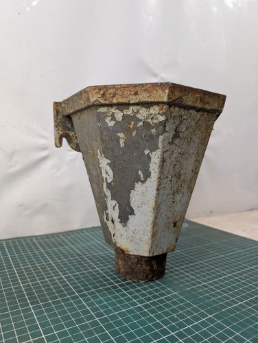 Vintage cast iron gutter - vintage,