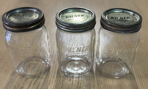 Set vintage kilner dual - set,