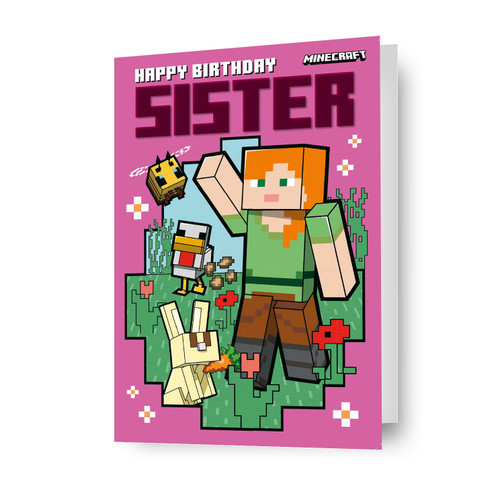 Sister birthday card - sister,
