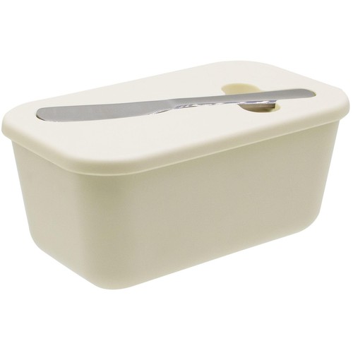 Large plastic butter dish - large,