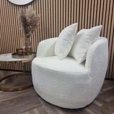 Swivel Cuddle Chair Round