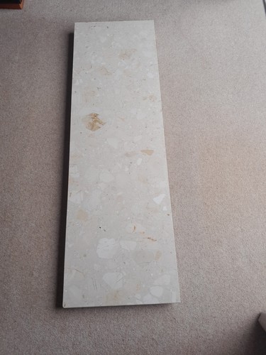 Marble hearth light colour - marble,