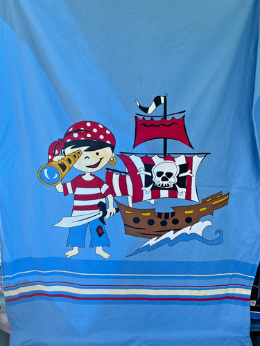 Blue single bed pirate - blue,