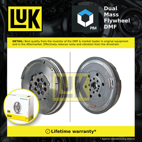 Dual mass flywheel dmf - mass, fits