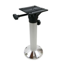 Aluminium Tall Boat Seat Pedestal with Adjustable Height - 50cm to 70cm