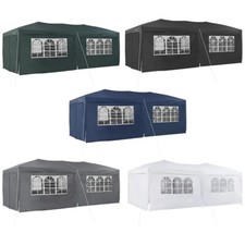 3X6M Outdoor Pop Up Tent Canopy Gazebo Wedding Multicolor Removable 4 Sides