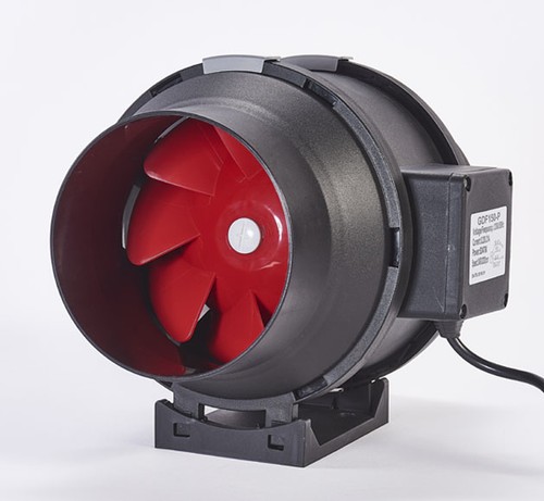 Twin speed extractor fan - 6”,