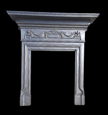VICTORIAN CAST IRON FIREPLACE