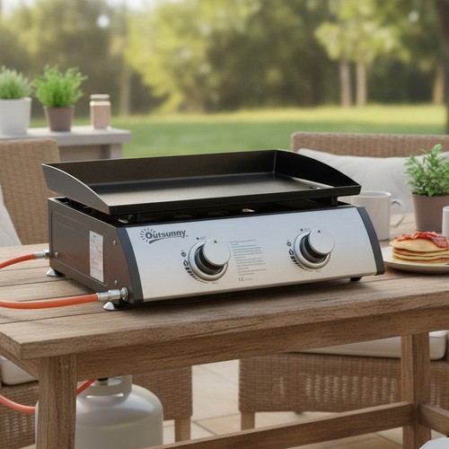 Gas plancha barbecue grill - plancha,
