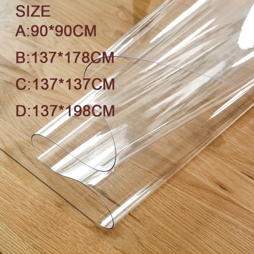 Sizes clear transparent - 4,