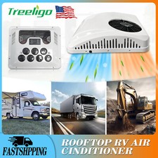 12V Caravan Air Conditioner Kit Heat & Cool Rooftop Electric AC Unit Camper RV