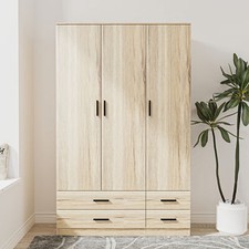 3 Door 4 Drawer Wardrobe