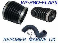 Bellows Kit for Volvo Penta 280 Sterndrive, Flaps in Exhaust Bellows 876633