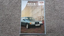 PEUGEOT 604 24 PAGES SALES