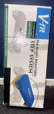 V-Fit Power Step Aerobic Stepper Yoga Step 67cm X 28cm X 12cm