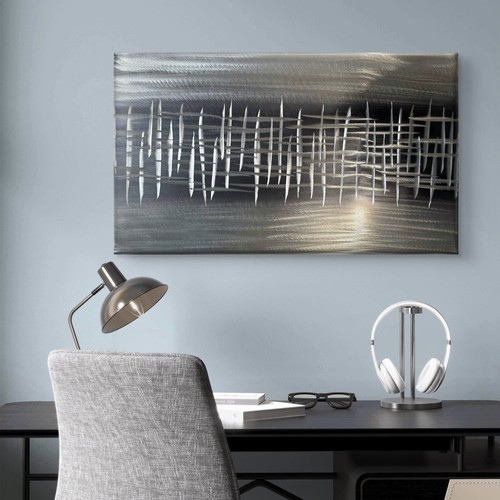 Modern abstract metal wall - modern,