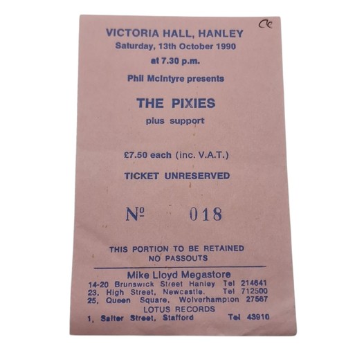 The pixies concert - concert, ticket