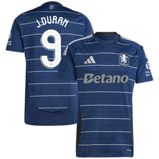 Aston Villa Football Shirt (Size M) Men's adidas Away Cup Top - Duran - New