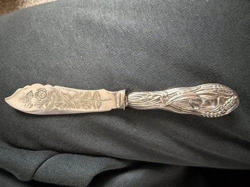 Vintage sterling silver butter - vintage,