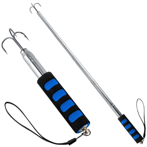 Telescopic fishing gaff - telescopic,