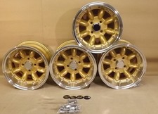 MINI 13x7 DEEP DISH JBW SUPERLIGHT MKII ALLOY WHEELS SET OF 4 7x13 -7ET 4X101.6