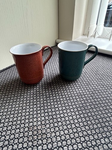 Pair denby unused - pair, rust